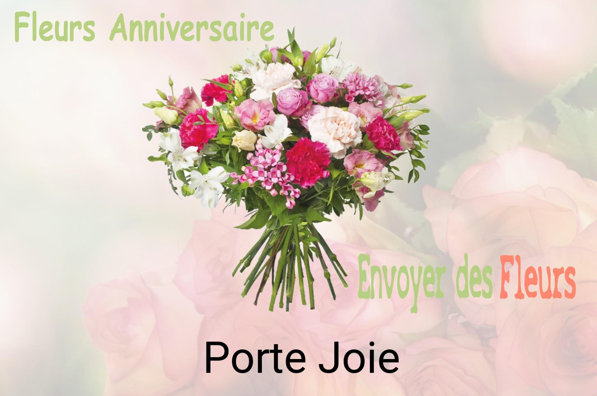 Bouquet de fleurs d’anniversaire livré à Porte-Joie