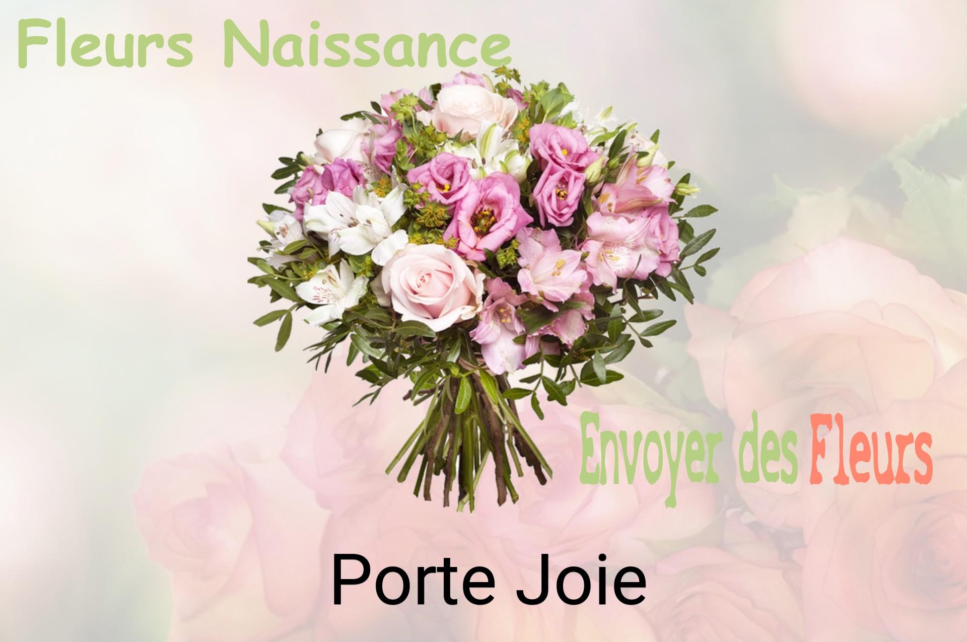 Bouquet de fleurs de naissance livré à Porte-Joie